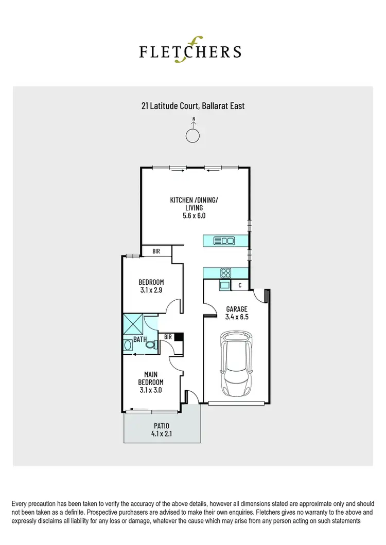 Floorplan of Homely house listing, 21 Latitude Court, Ballarat East VIC 3350