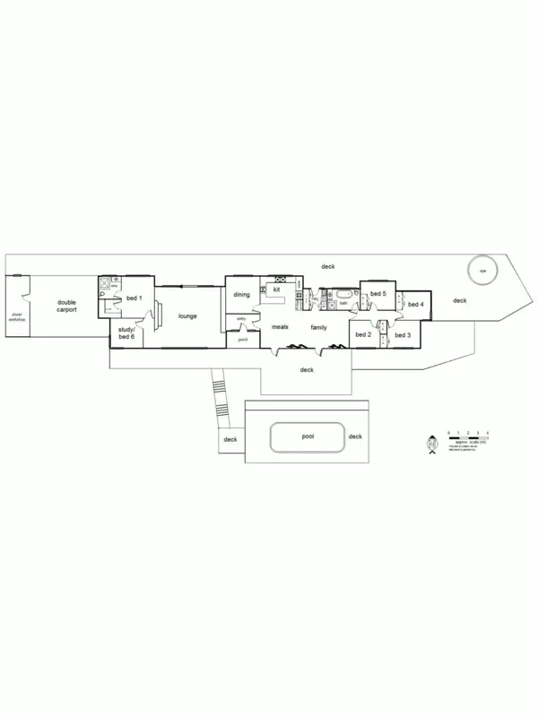 Floorplan of Homely house listing, 112 McGowans Road, Donvale VIC 3111