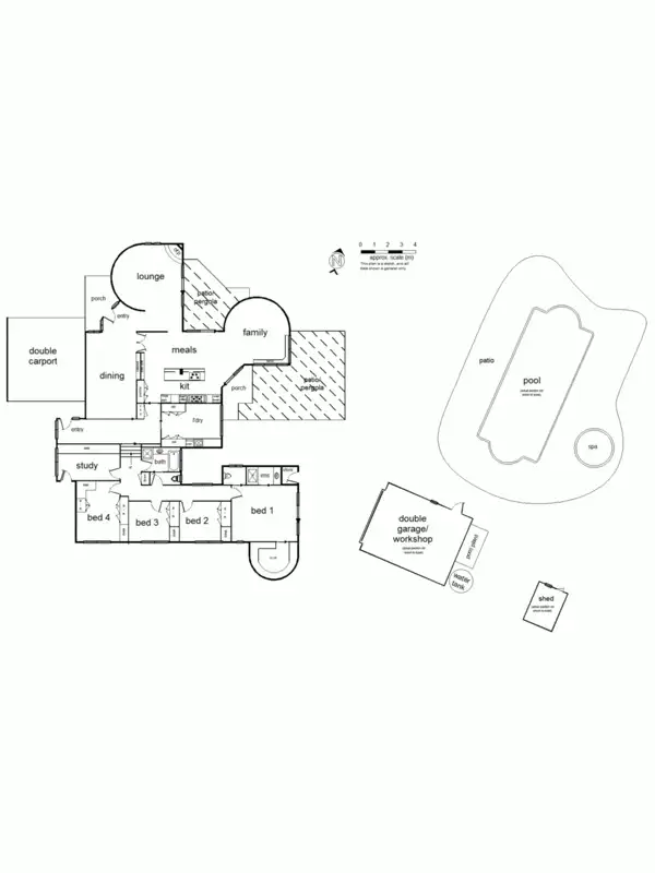 Floorplan of Homely house listing, 34-36 Euston Avenue, Park Orchards VIC 3114