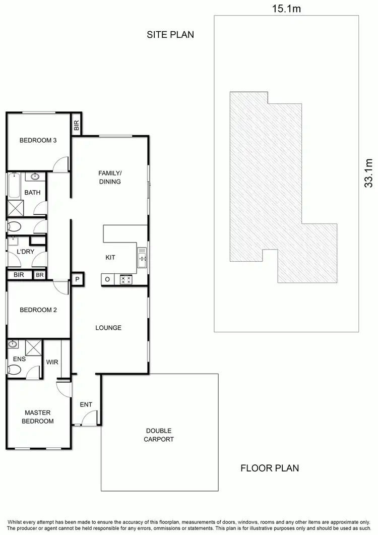 Floorplan of Homely house listing, 7 Amity Way, Cranbourne West VIC 3977