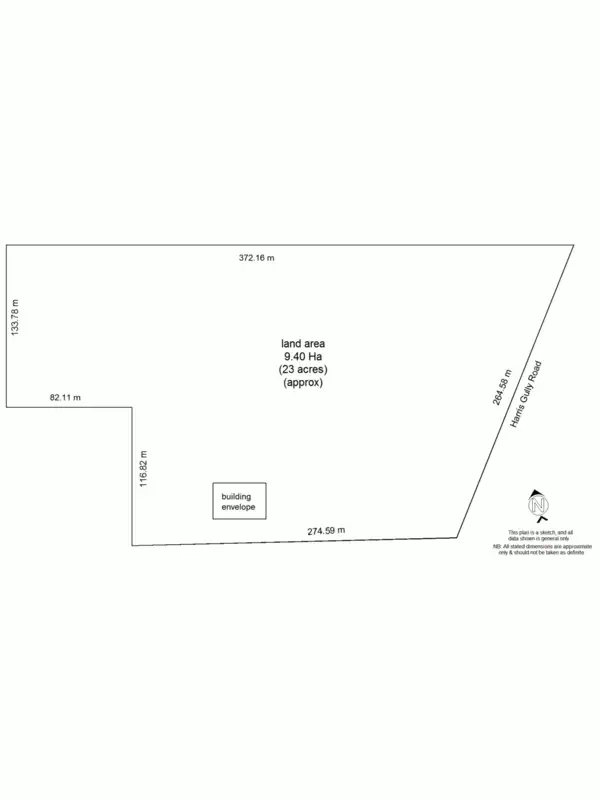 Floorplan of Homely land listing, 112 - 130 Harris Gully Road, Warrandyte VIC 3113