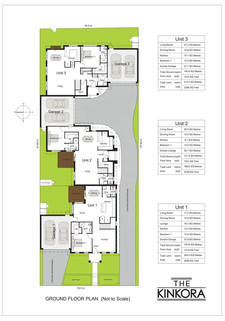 Floorplan of Homely townhouse listing, 3/13 Kinkora Road, Blackburn VIC 3130