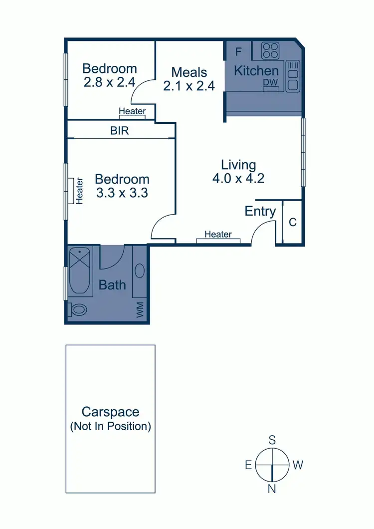 Floorplan of Homely apartment listing, 11/174 George Street, East Melbourne VIC 3002