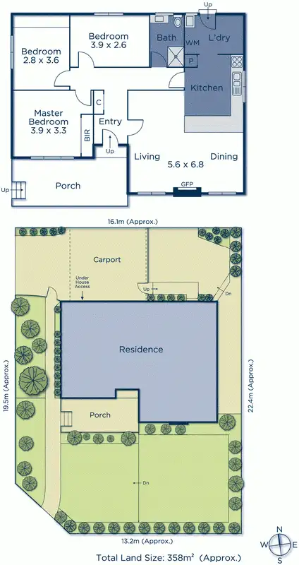 Floorplan of Homely house listing, 7 Parkmore Road, Forest Hill VIC 3131