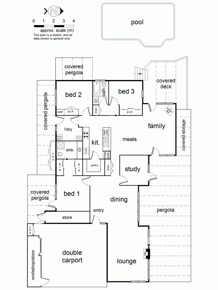 Floorplan of Homely house listing, Address available on request