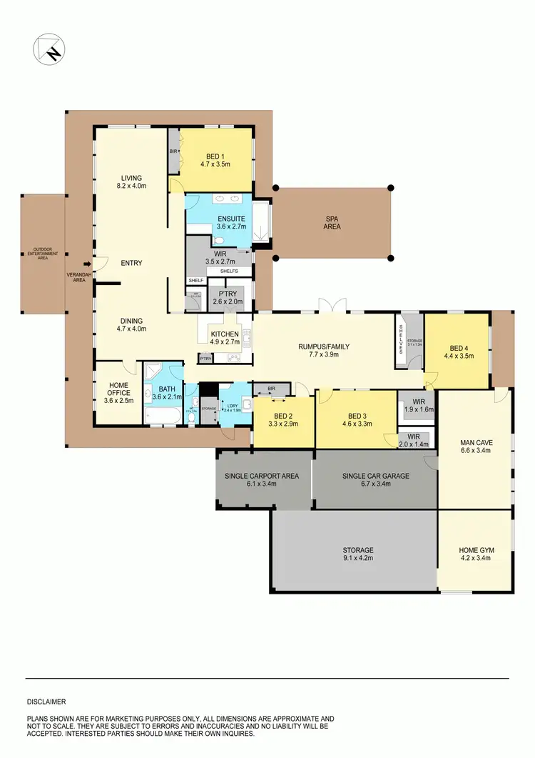 Floorplan of Homely house listing, 37 Thomas Road, Haddon VIC 3351