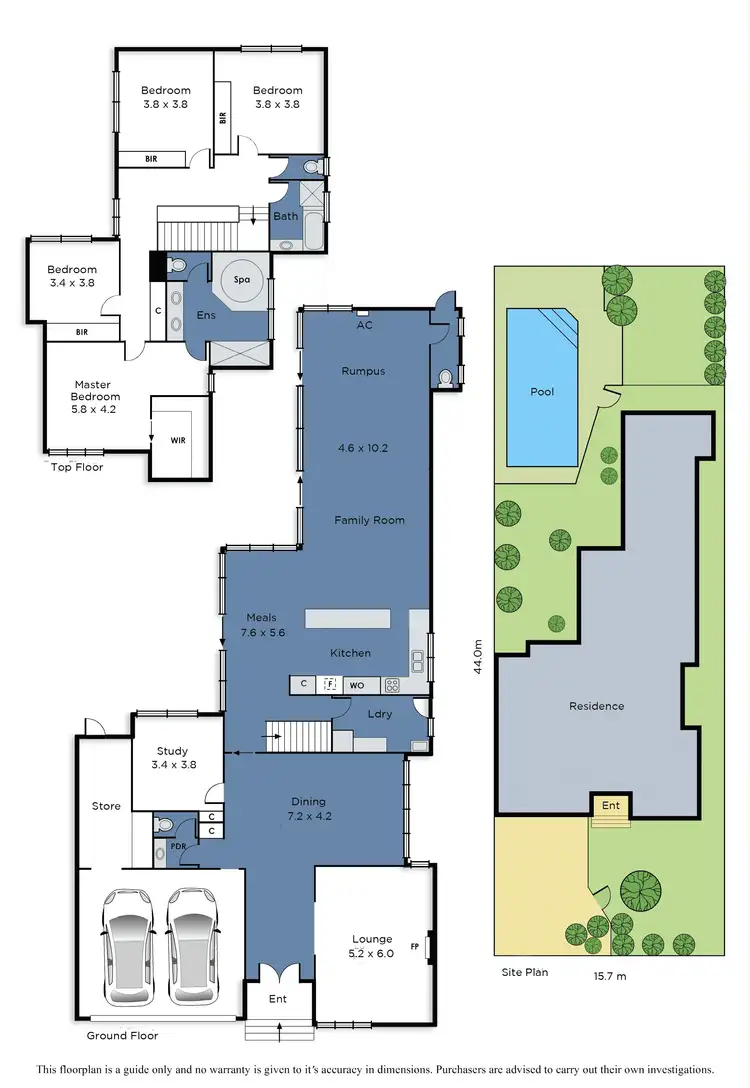 Floorplan of Homely house listing, 21 Latrobe Street, Caulfield South VIC 3162