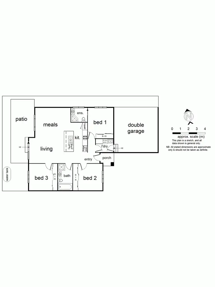 Floorplan of Homely unit listing, Address available on request