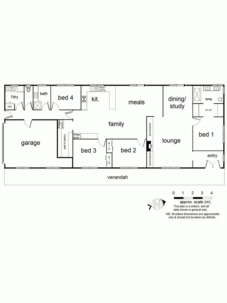 Floorplan of Homely house listing, Address available on request