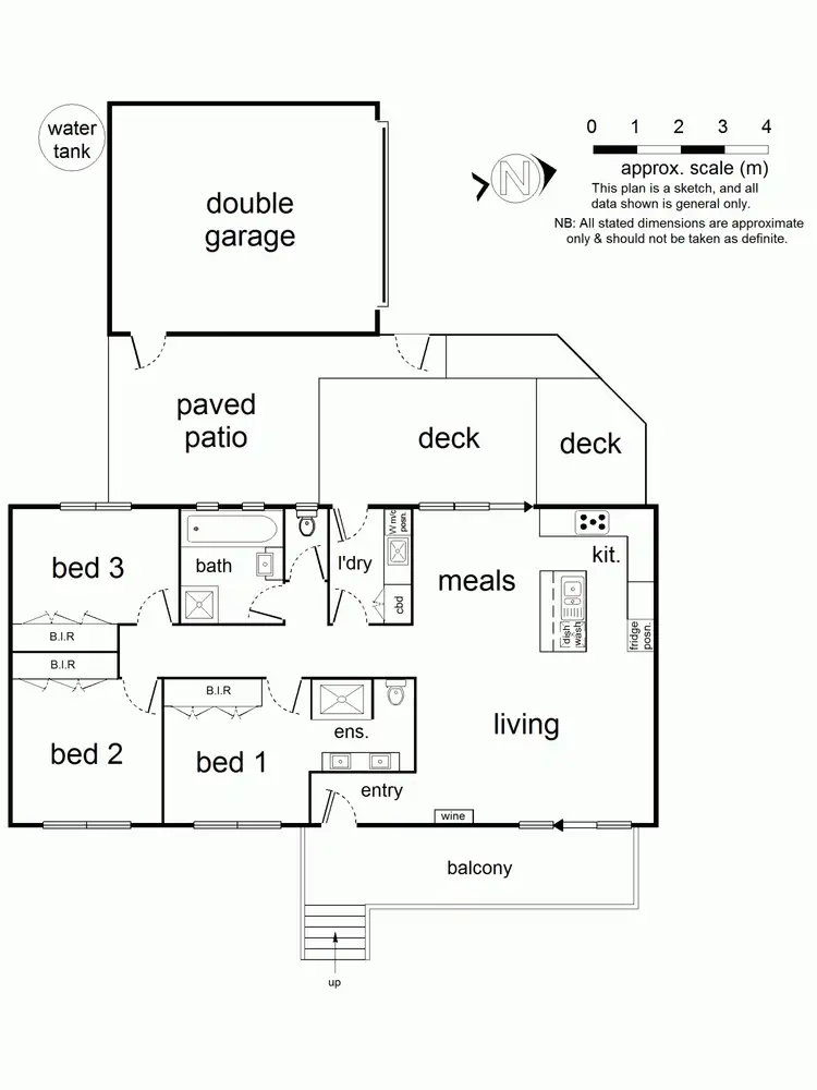 Floorplan of Homely unit listing, Address available on request