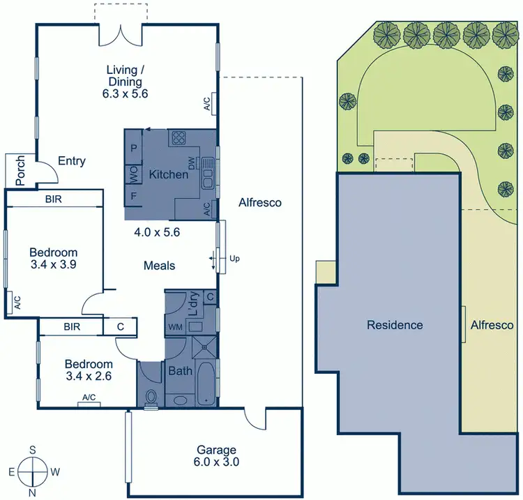 Floorplan of Homely unit listing, 1/5 Musk Street, Blackburn VIC 3130