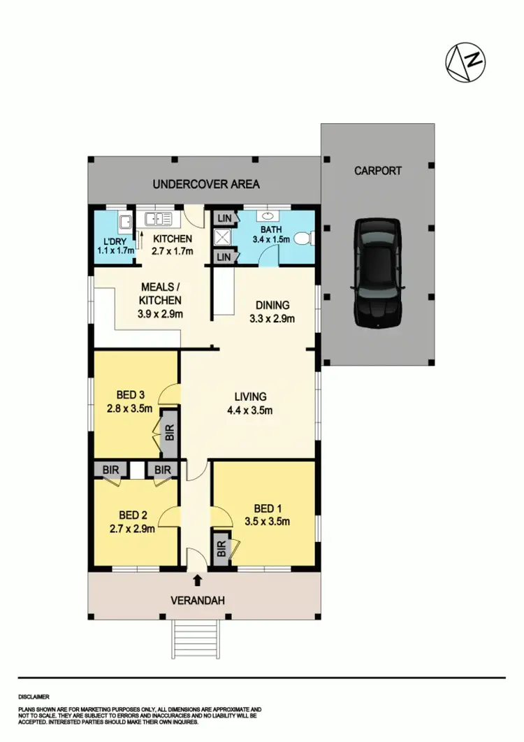 Floorplan of Homely house listing, 204 Peel Street North, Ballarat Central VIC 3350