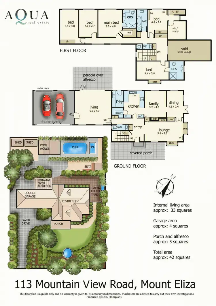 Floorplan of Homely house listing, 113 Mountain View Road, Mount Eliza VIC 3930