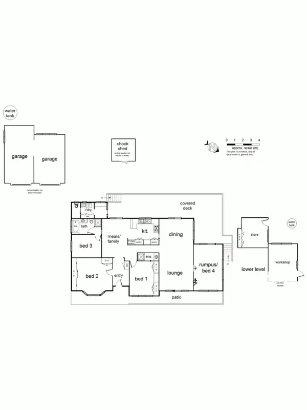 Floorplan of Homely house listing, 61 Brysons Road, Warranwood VIC 3134