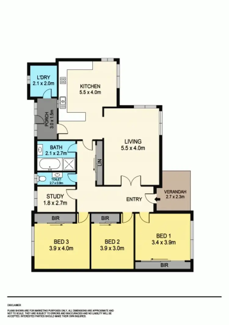Floorplan of Homely house listing, 10 Lake Street, Wendouree VIC 3355