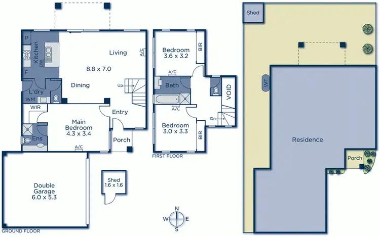 Floorplan of Homely townhouse listing, 4/191 Balwyn Road, Balwyn North VIC 3104