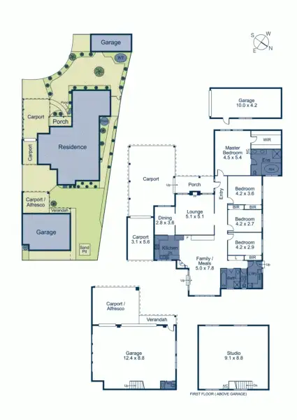 Floorplan of Homely house listing, 15 Grigg Avenue, Vermont VIC 3133