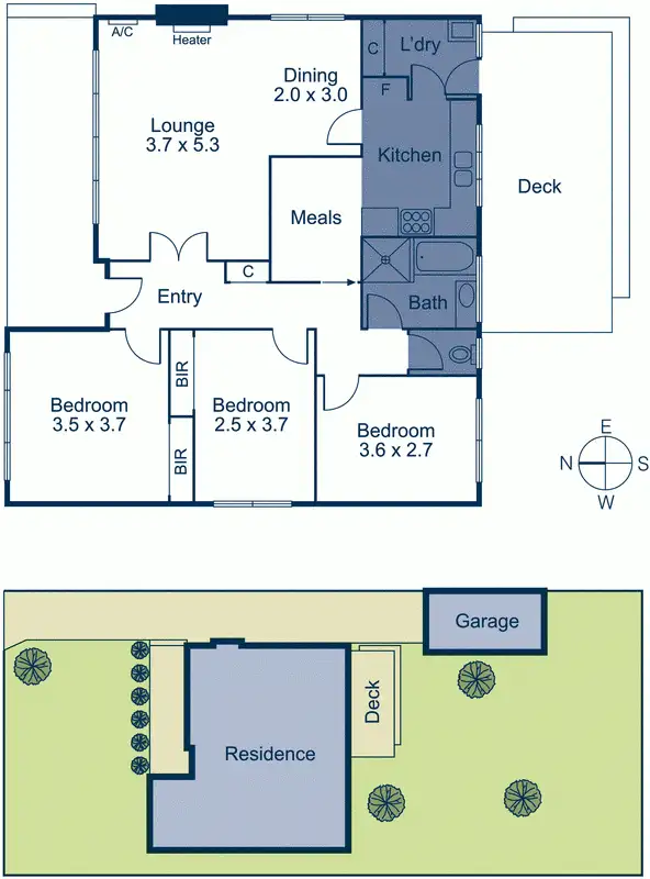 Floorplan of Homely house listing, 60 Hibiscus Road, Blackburn North VIC 3130