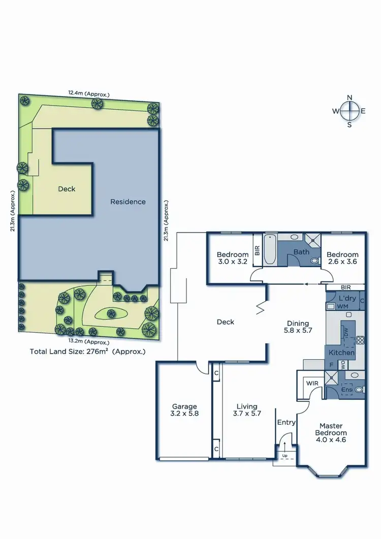 Floorplan of Homely house listing, 1B Simpson Street, Mitcham VIC 3132
