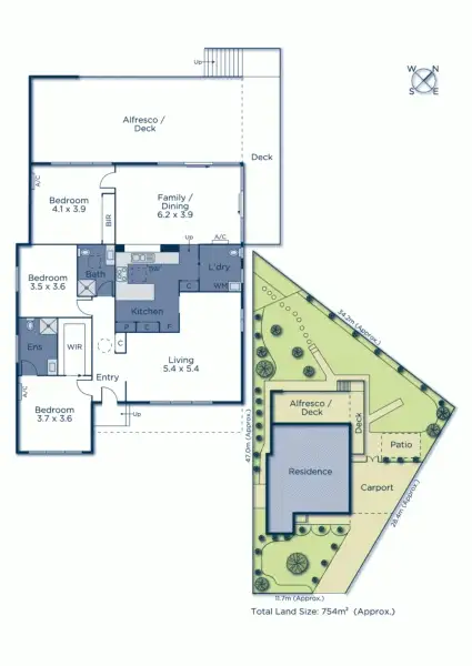 Floorplan of Homely house listing, 12 Deep Creek Road, Mitcham VIC 3132