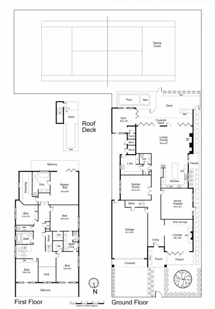 Floorplan of Homely house listing, 4 Dendy Street, Brighton VIC 3186