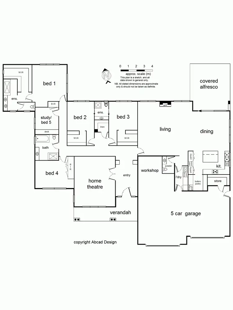 Floorplan of Homely house listing, Address available on request
