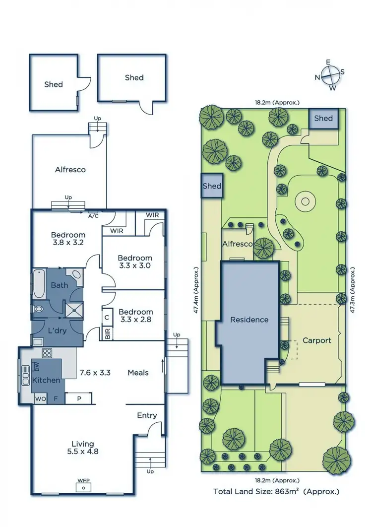 Floorplan of Homely house listing, 88 Edward Road, Chirnside Park VIC 3116
