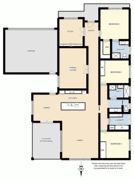 Floorplan of Homely house listing, 5 Madelia Court, Golden Point VIC 3350