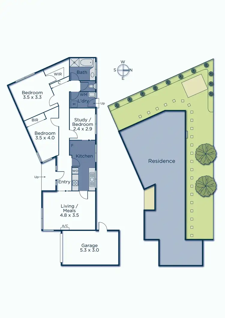 Floorplan of Homely unit listing, 5/4 Seville Street, Camberwell VIC 3124