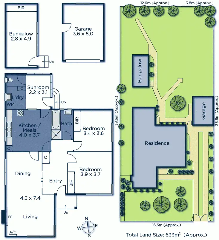 Floorplan of Homely house listing, 5 Sheila Street, Blackburn North VIC 3130