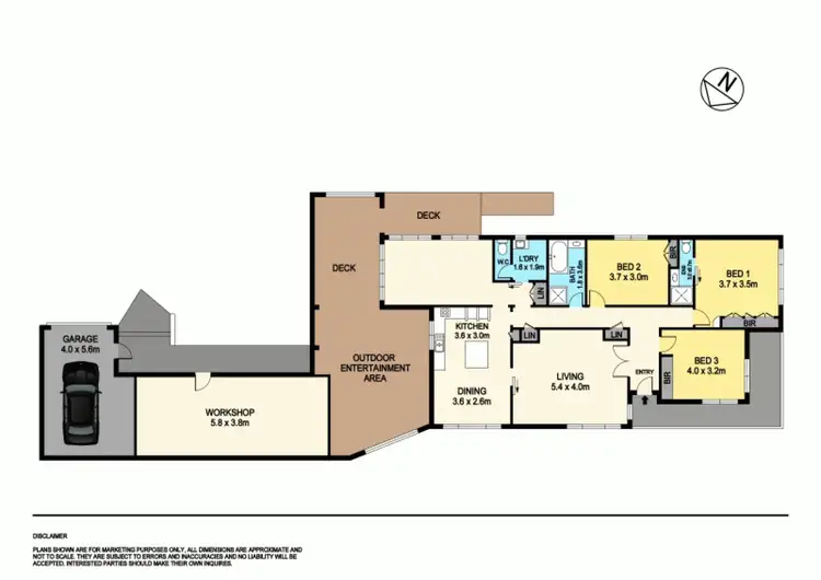 Floorplan of Homely house listing, 15 Queen Street South, Ballarat East VIC 3350
