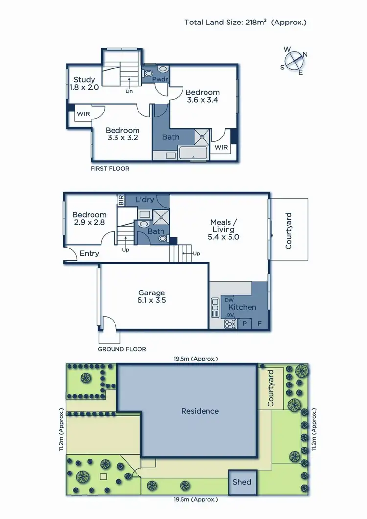 Floorplan of Homely house listing, 1B Tarrangower Avenue, Mitcham VIC 3132