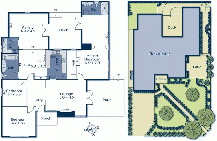 Floorplan of Homely house listing, 45 Nungerner Street, Balwyn VIC 3103