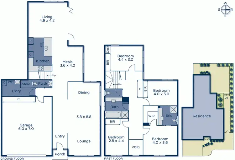Floorplan of Homely house listing, 7 Woolcock Close, Burwood VIC 3125