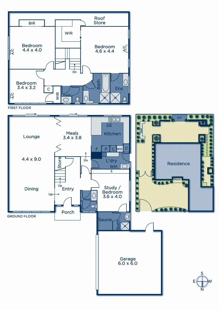 Floorplan of Homely house listing, 60A Riversdale Rd, Hawthorn VIC 3122