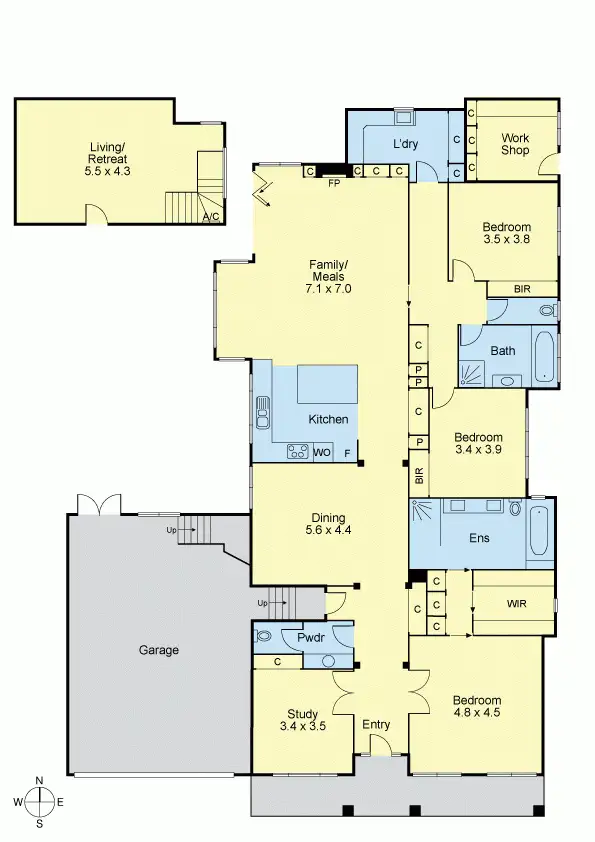 Floorplan of Homely house listing, 699 Riversdale Road, Camberwell VIC 3124