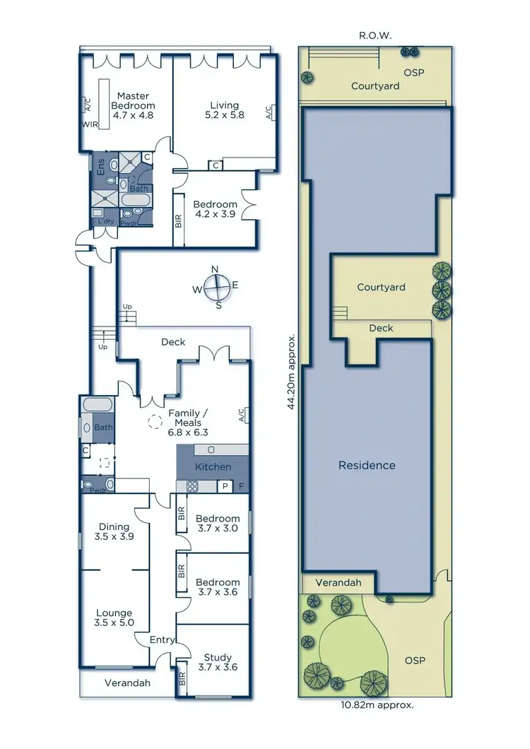 Floorplan of Homely house listing, 4 Seymour Grove, Camberwell VIC 3124
