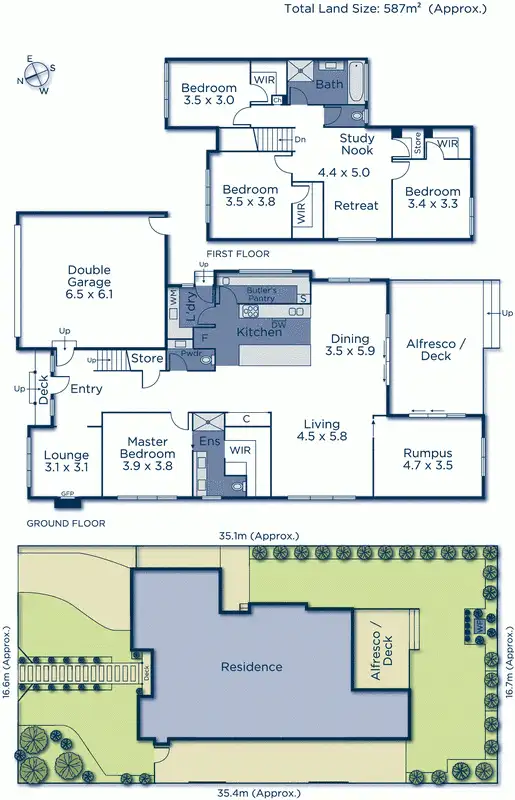 Floorplan of Homely house listing, 16 Sandgate Road, Blackburn South VIC 3130