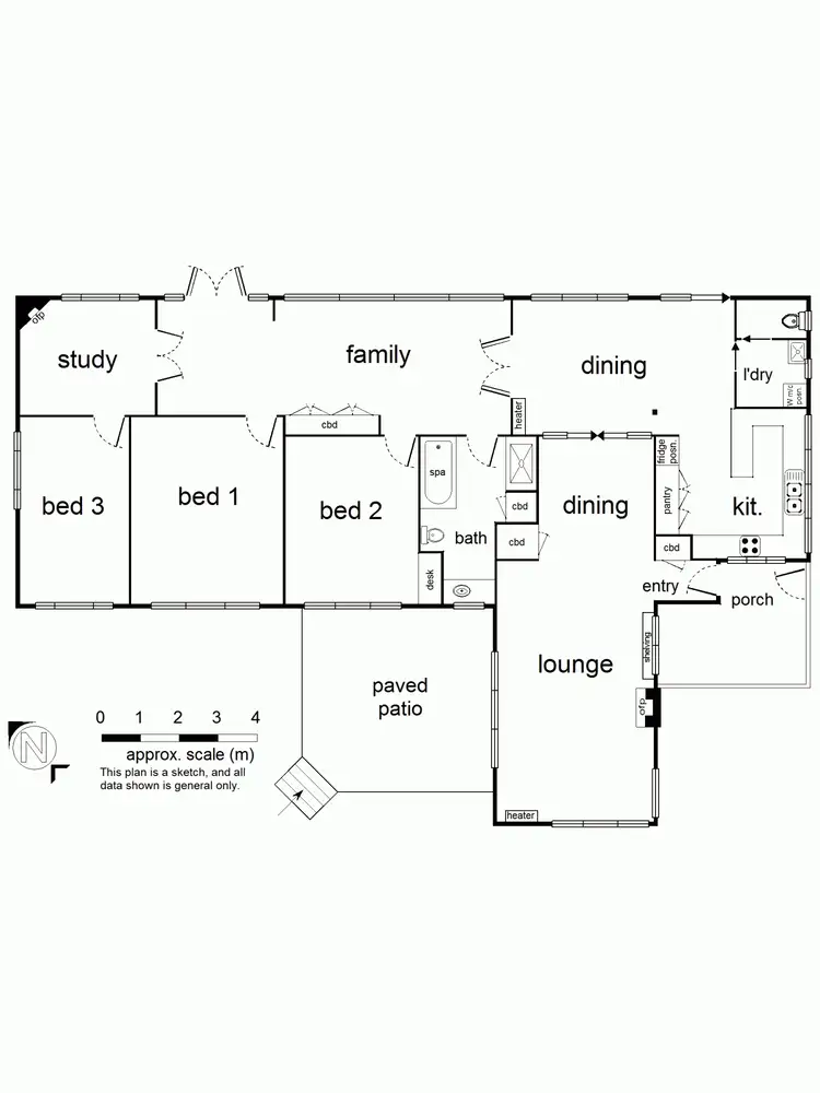 Floorplan of Homely house listing, Address available on request