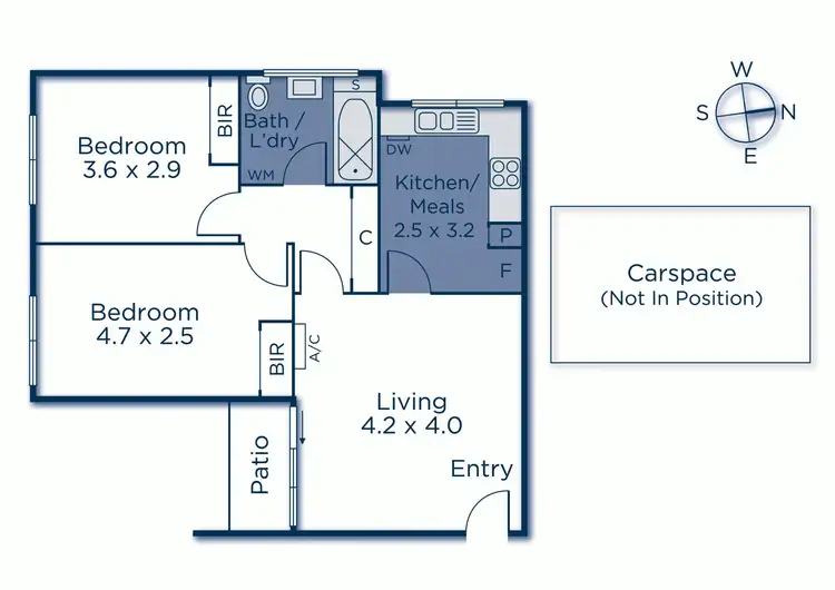 Floorplan of Homely unit listing, 1/8 Howard Street, Box Hill VIC 3128