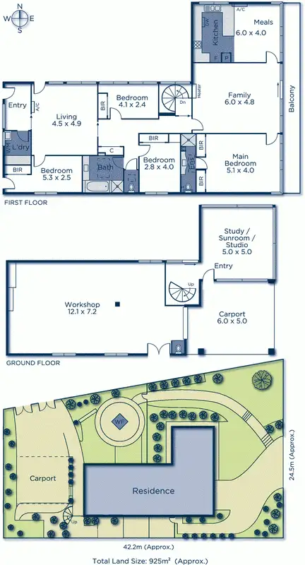 Floorplan of Homely house listing, 2 Nymph Street, Mitcham VIC 3132