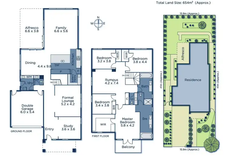 Floorplan of Homely house listing, 25 Rosstrevor Crescent, Mitcham VIC 3132