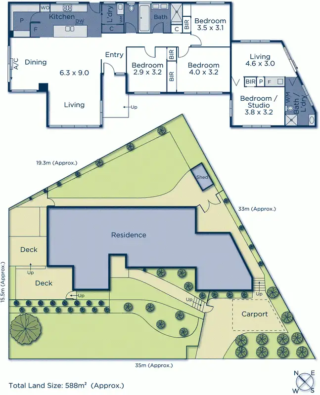 Floorplan of Homely house listing, 3 Somers Street, Mitcham VIC 3132