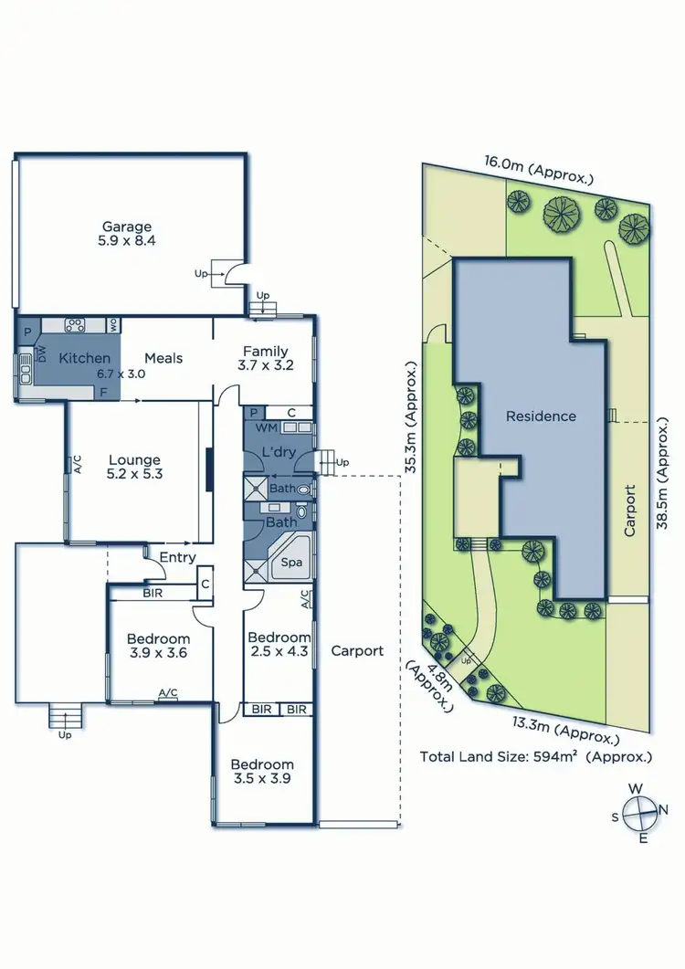 Floorplan of Homely house listing, 50 Newhaven Road, Burwood East VIC 3151