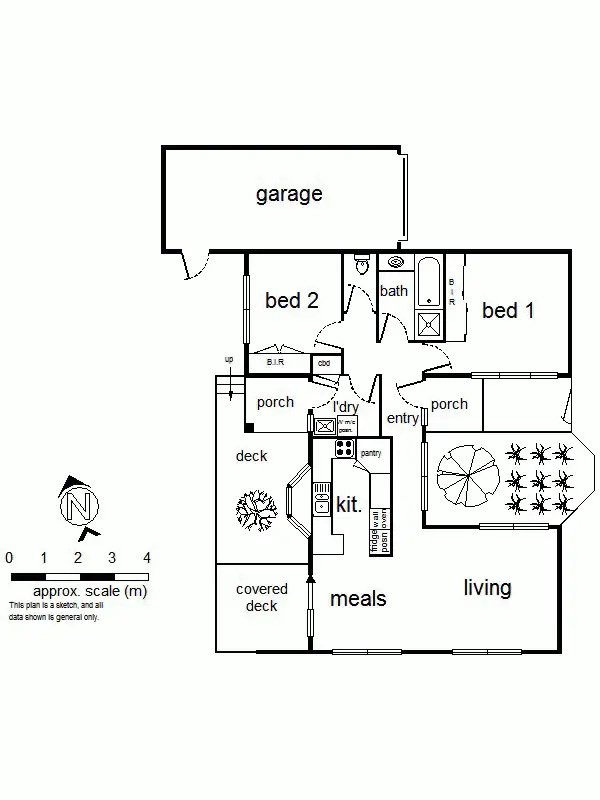 Floorplan of Homely unit listing, Address available on request