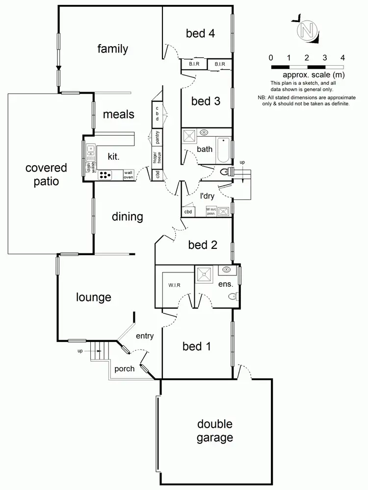 Floorplan of Homely house listing, Address available on request