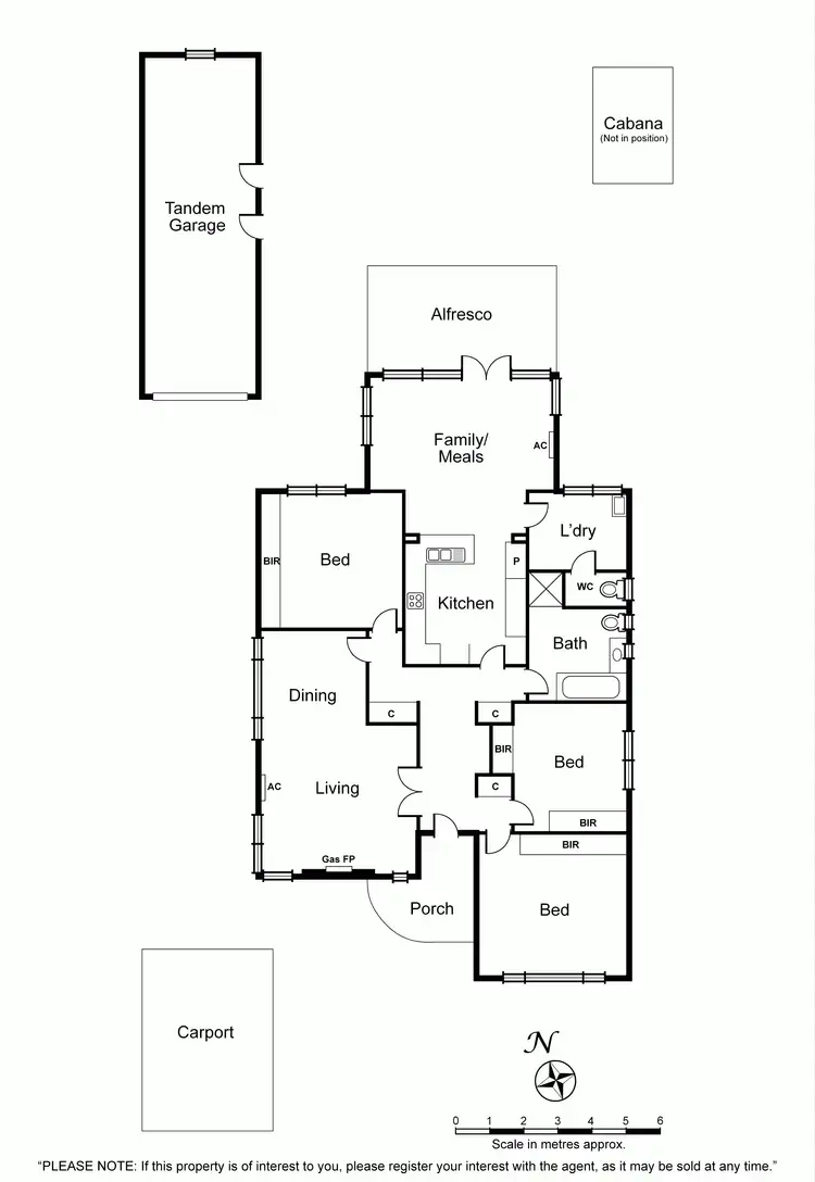 Floorplan of Homely house listing, 11 Alison Street, Moorabbin VIC 3189