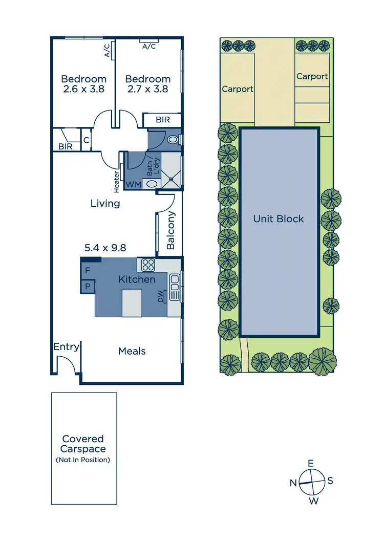 Floorplan of Homely apartment listing, 7/34 Edgar Street, Glen Iris VIC 3146