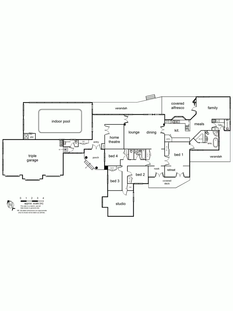 Floorplan of Homely house listing, Address available on request