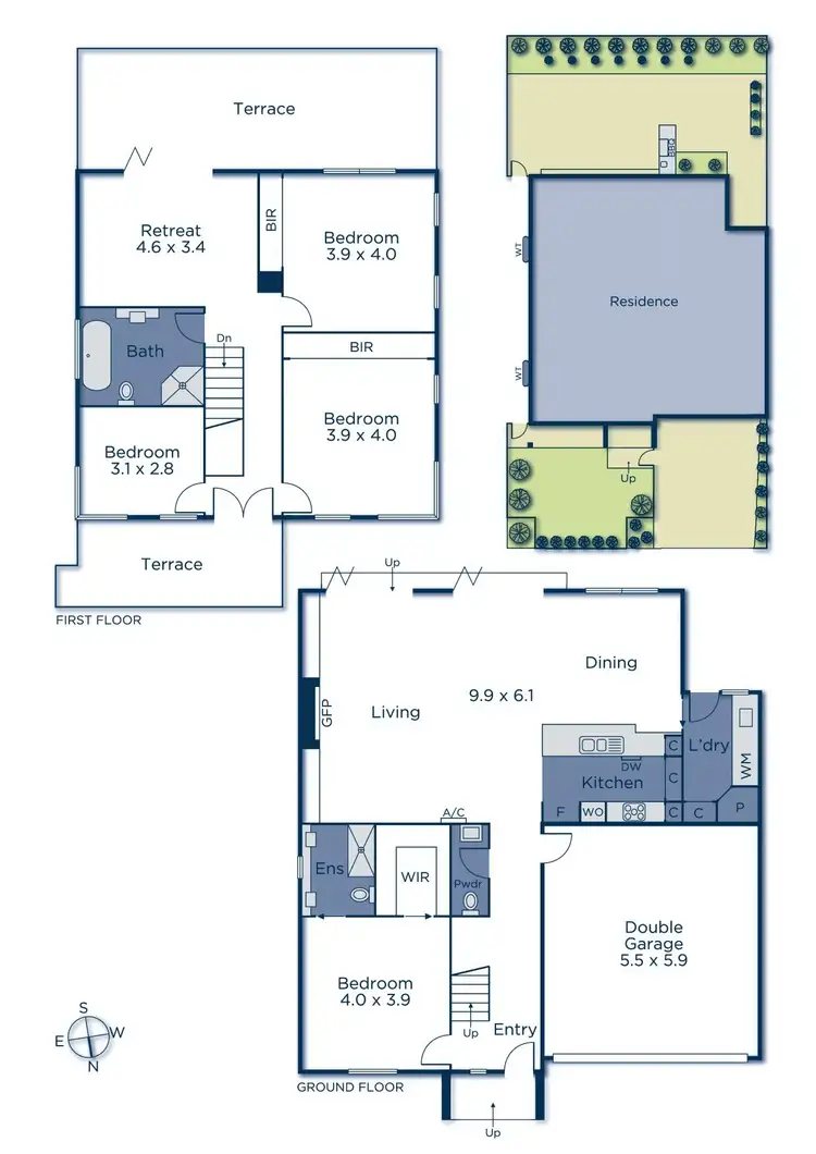 Floorplan of Homely house listing, 50 Great Valley Road, Glen Iris VIC 3146